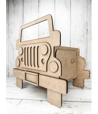 Jeep Araba Mdf Obje