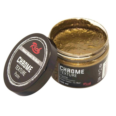 CHROME TEXTURE PASTE MAYA GOLD