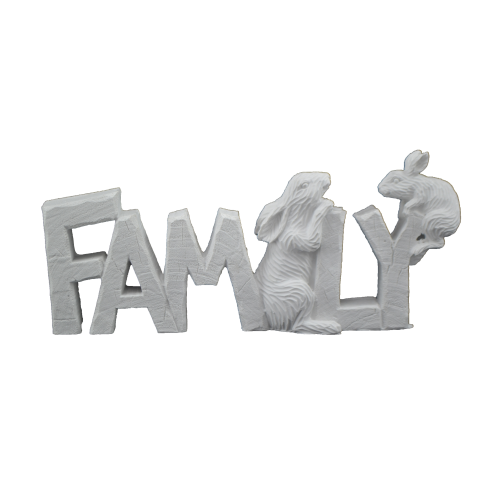 TAVŞANLI FAMİLY YAZISI 27X14 CM