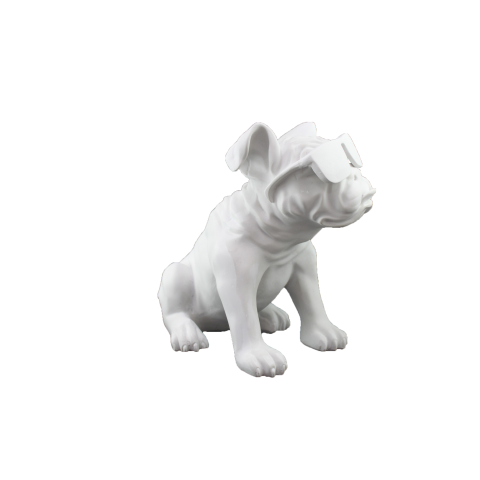 GÖZLÜKLÜ BULLDOG 34X23 CM