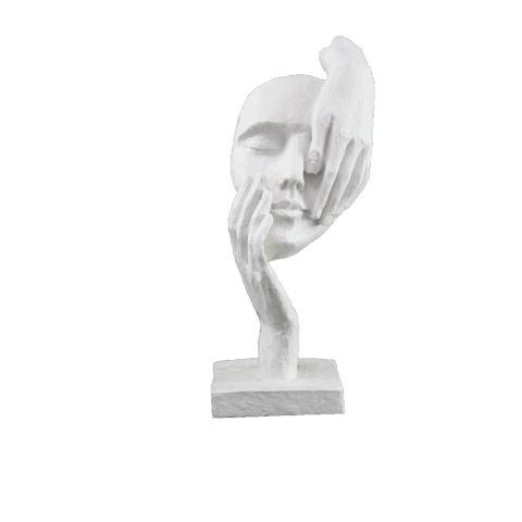 ELİ YANAK VE GÖZÜNDE TEKLİ MASK 25X9 CM