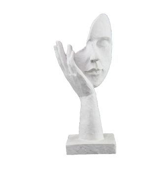 ELİ YANAĞINDA TEKLİ MASK 25X9 CM