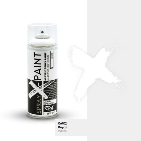 SPRAY X PAINT 400 ML BEYAZ