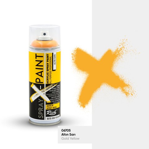 SPRAY X PAINT 400 ML ALTIN SARI