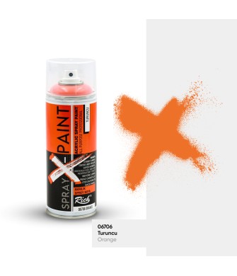 SPRAY X PAINT 400 ML TURUNCU