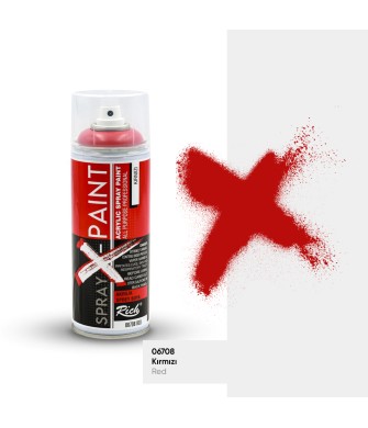 SPRAY X PAINT 400 ML KIRMIZI