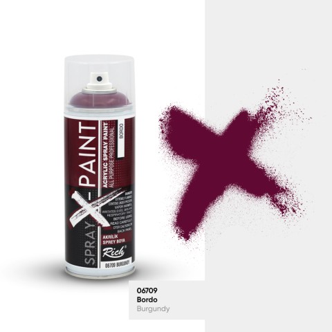 SPRAY X PAINT 400 ML BORDO