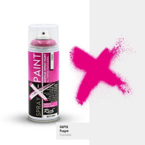 SPRAY X PAINT 400 ML FUŞYA