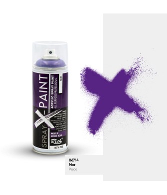 SPRAY X PAINT 400 ML MOR