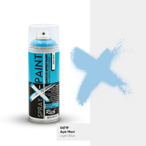 SPRAY X PAINT 400 ML AÇIK MAVİ