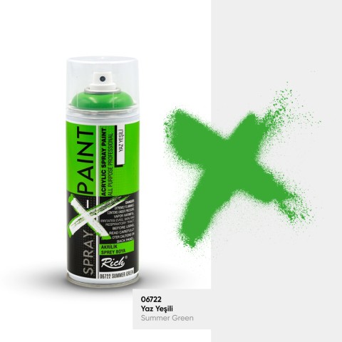 SPRAY X PAINT 400 ML YAZ YEŞİLİ