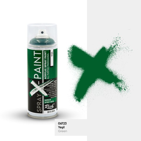 SPRAY X PAINT 400 ML YEŞİL