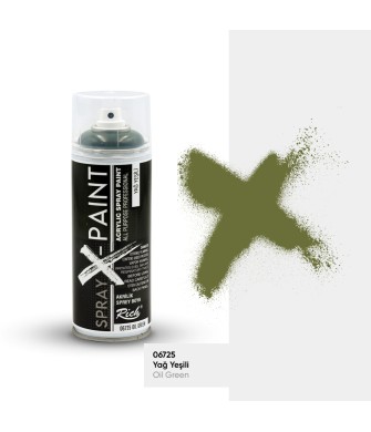 SPRAY X PAINT 400 ML YAĞ YEŞİLİ