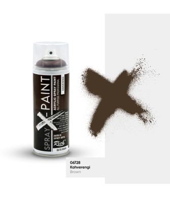 SPRAY X PAINT 400 ML KAHVERENGİ