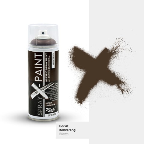 SPRAY X PAINT 400 ML KAHVERENGİ