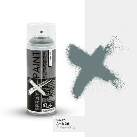 SPRAY X PAINT 400 ML ANTİK GRİ