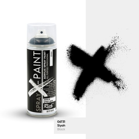 SPRAY X PAINT 400 ML SİYAH