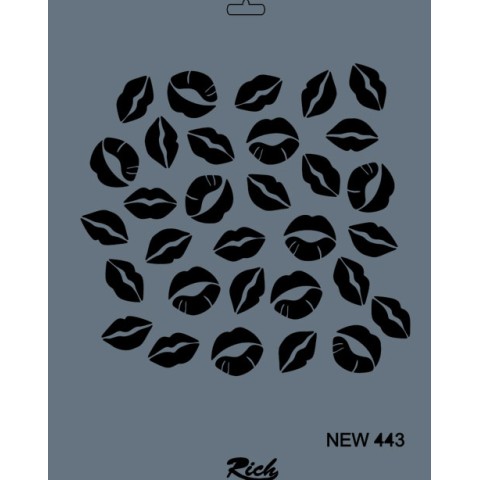 STENCIL NEW SERİ X-LARGE  443