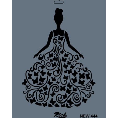 STENCIL NEW SERİ X-LARGE  444