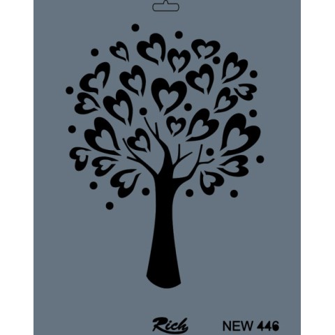 STENCIL NEW SERİ X-LARGE  446