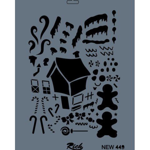 STENCIL NEW SERİ X-LARGE  449