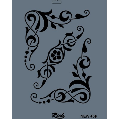 STENCIL NEW SERİ X-LARGE  450